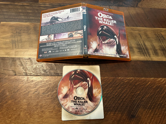 Orca The Killer Whale (Blu ray, Scream Factory, 70’s Classic, Widescreen)