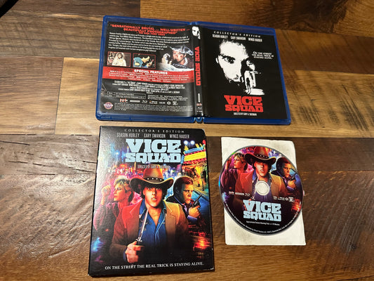 Vice Squad Blu ray-Scream Factory-Slipcover-Collector’s Ed-80’s-