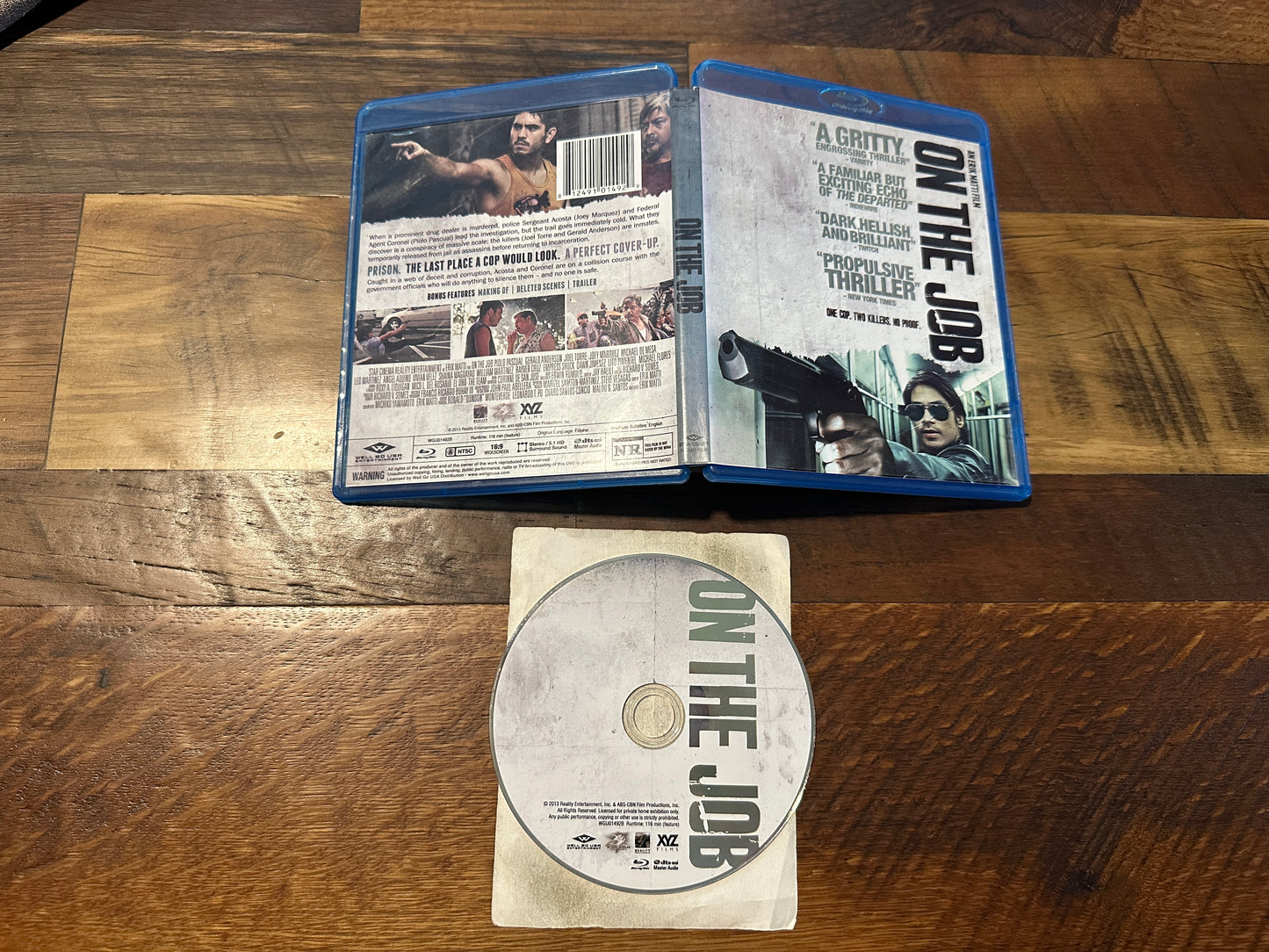 On The Job (Blu ray, Well Go USA, 2013 Classic, Widescreen, No Digital)