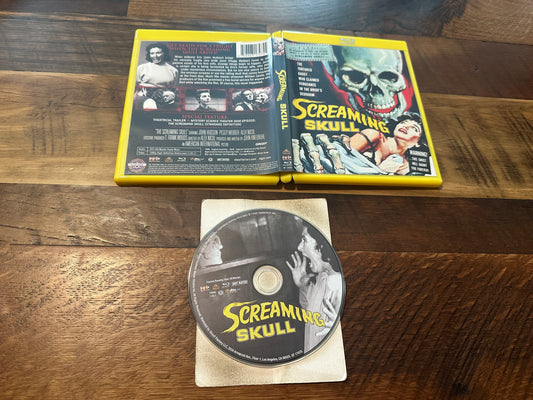 Screaming Skull Blu ray, Scream Factory, 50’s Horror Classic, Widescreen)