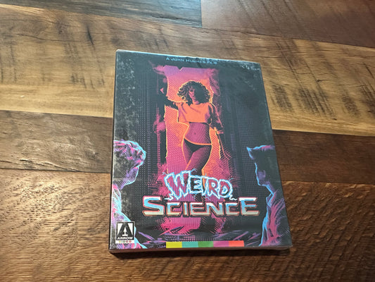 Weird Science Blu ray-Arrow Video-Slipcover-Booklet-US Release-Special Ed-NEW
