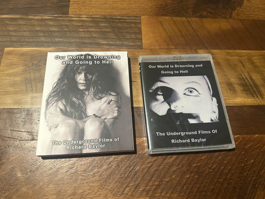 Our World Is Drowning and Going To Hell (Blu ray, Vinegar Syndrome, Slip, NEW)