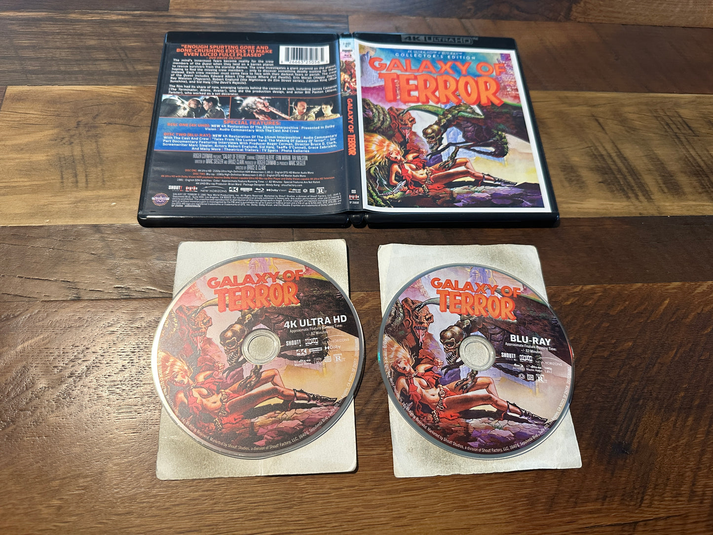 Galaxy of Terror (4K Ultra HD/Blu ray, Scream Factory, Collector’s Edition)