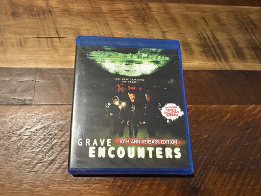 Grave Encounters (Blu ray, Obscure Classic, 10th Anniversary Ed, NEW)