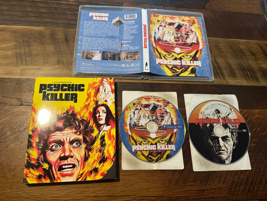 Psychic Killer Blu ray-Vinegar Syndrome-Slipcover-70 Horror-