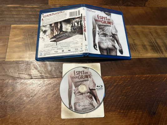 I Spit On Your Grave 2010 Remake (Blu ray, Anchor Bay, Unrated, Revenge Horror)