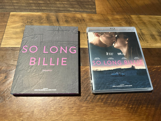 So Long Billie (Blu ray, Vinegar Syndrome Partner Label, Slipcover, NEW)
