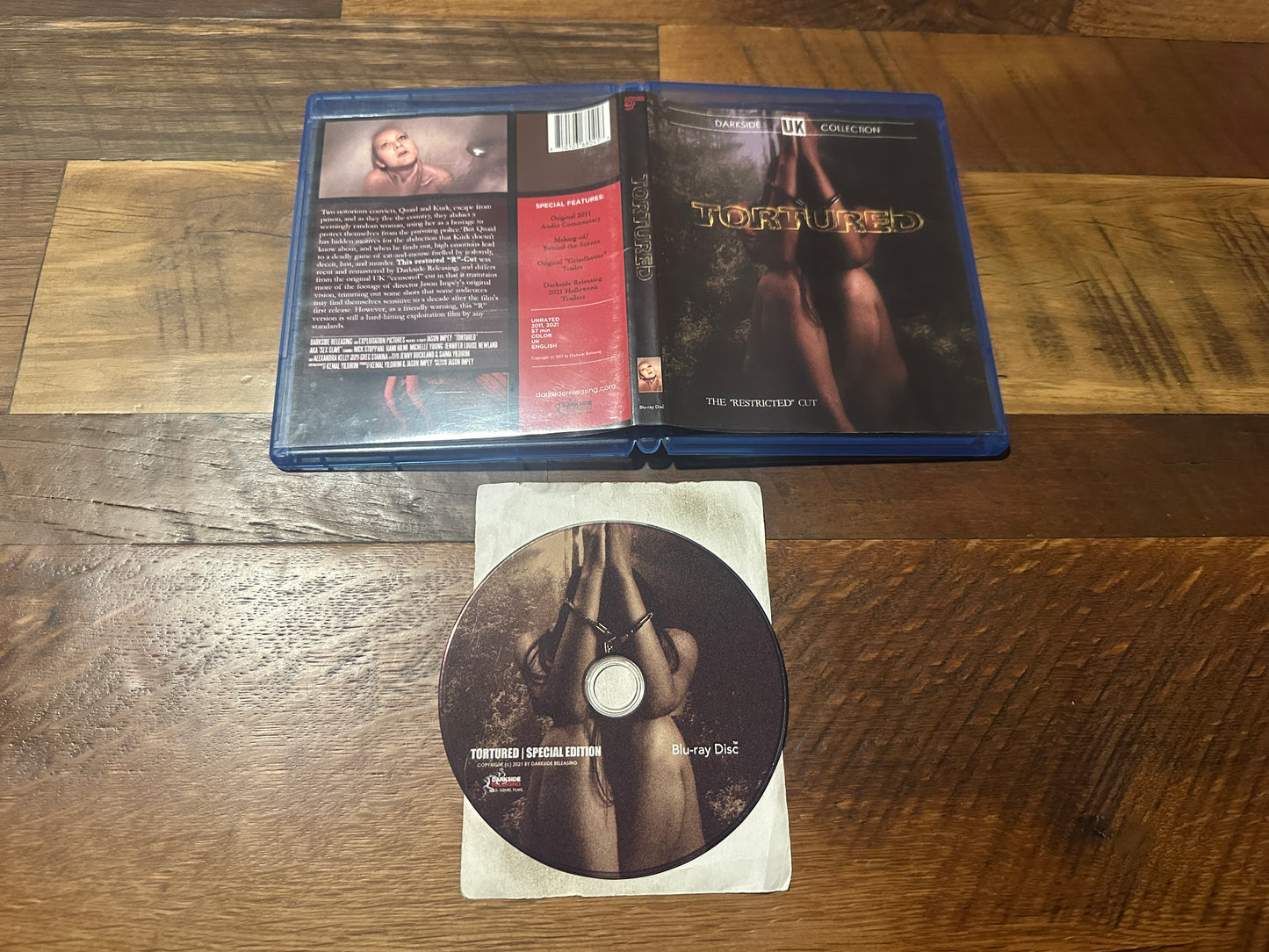 Tortured (BD-R, Darkside Collection, Restricted Cut, Obscure)