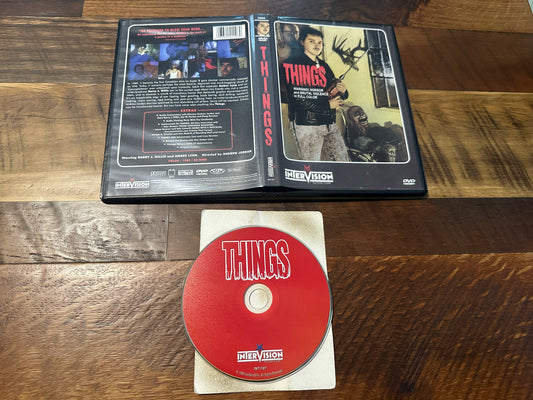 Things 1989 (DVD, Intervision, Classic Horror, Barry J Gillis)