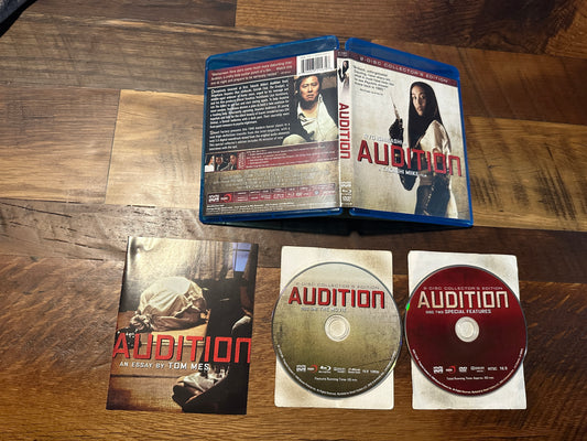 Audition Blu ray-Shout Factory-2 Disc Collector’s Edition-Takashi Miike