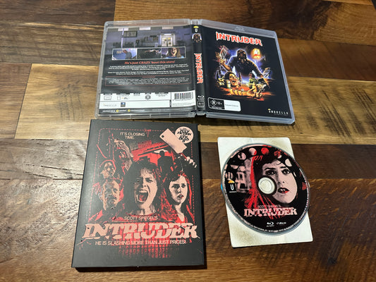 Intruder (Blu ray, Umbrella Entertainment, Slipcover, Region B)