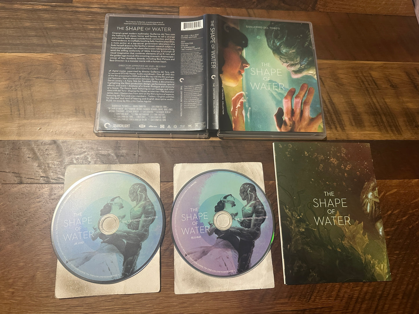 The Shape Of Water 4K Ultra HD/Blu ray-Criterion Collection-2 Disc-
