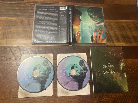 The Shape Of Water 4K Ultra HD/Blu ray-Criterion Collection-2 Disc-