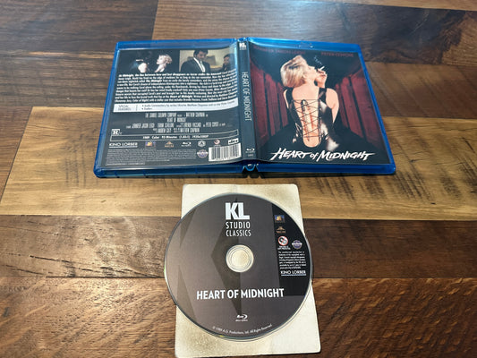 Heart Of Midnight Blu ray-Kino Lorber-80’s Classic-Widescreen-OOP