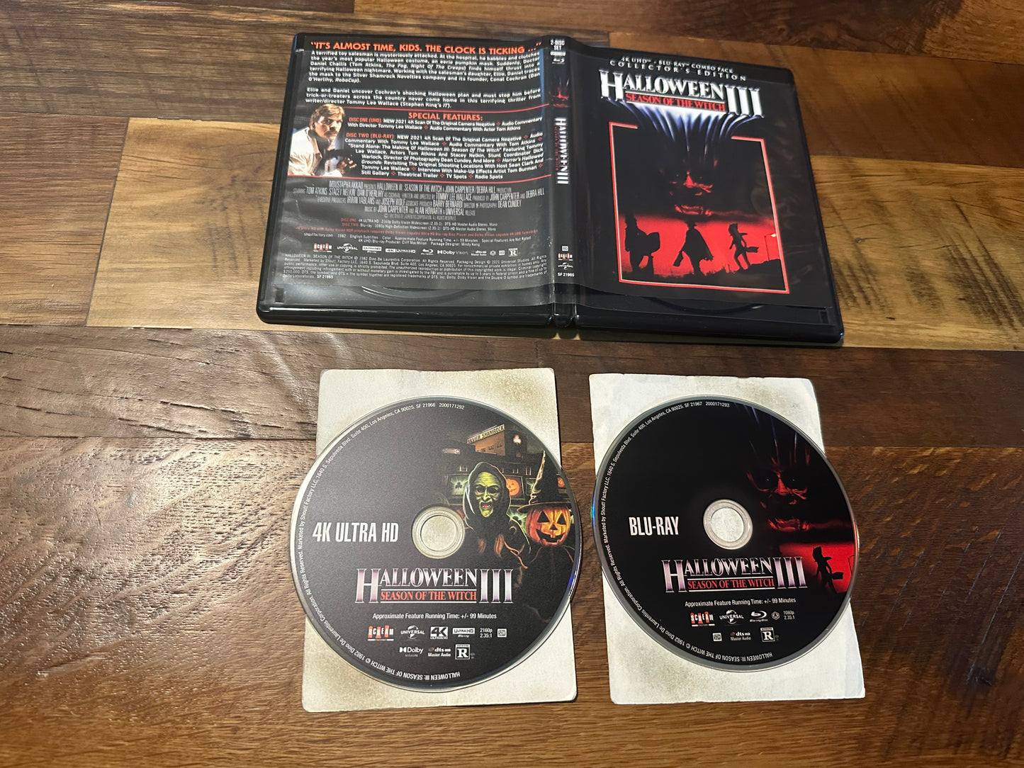 Halloween III 4K Ultra HD/Blu ray-Scream Factory-Collector’s Ed-Classic Horror