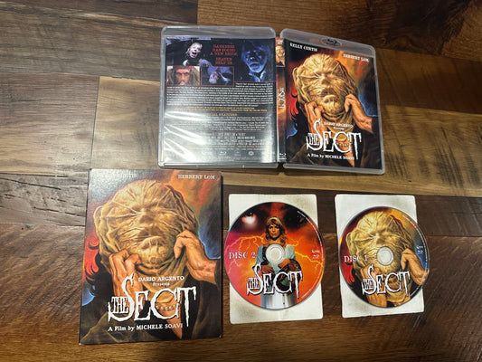 The Sect Blu ray-Scorpion Releasing-Slipcover-Dario Argento-