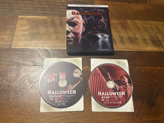 Halloween 4K Ultra HD/Blu ray-Scream Factory-Steelbook-Limited Ed-
