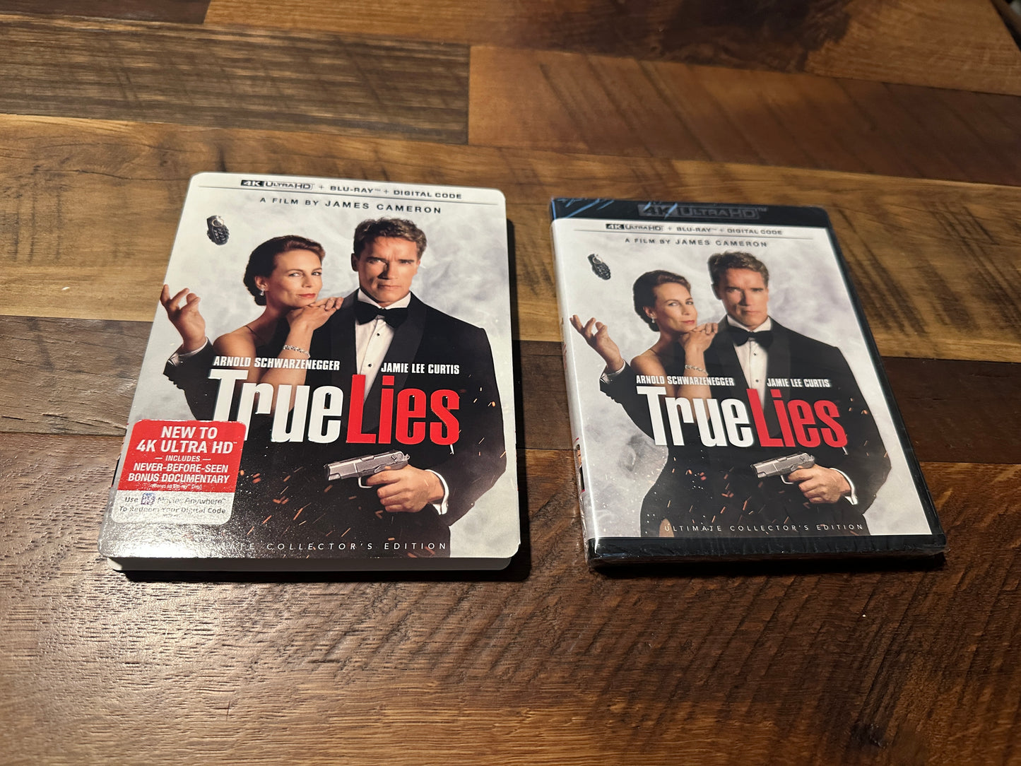 True Lies (4K Ultra HD, 20th Century Fox, Slipcover, NEW/Sealed)
