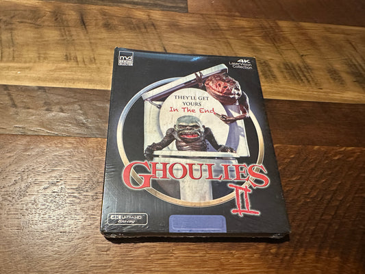 Ghoulies II (4K Ultra HD, MVD Visual, Slipcover, 80's Horror, NEW)