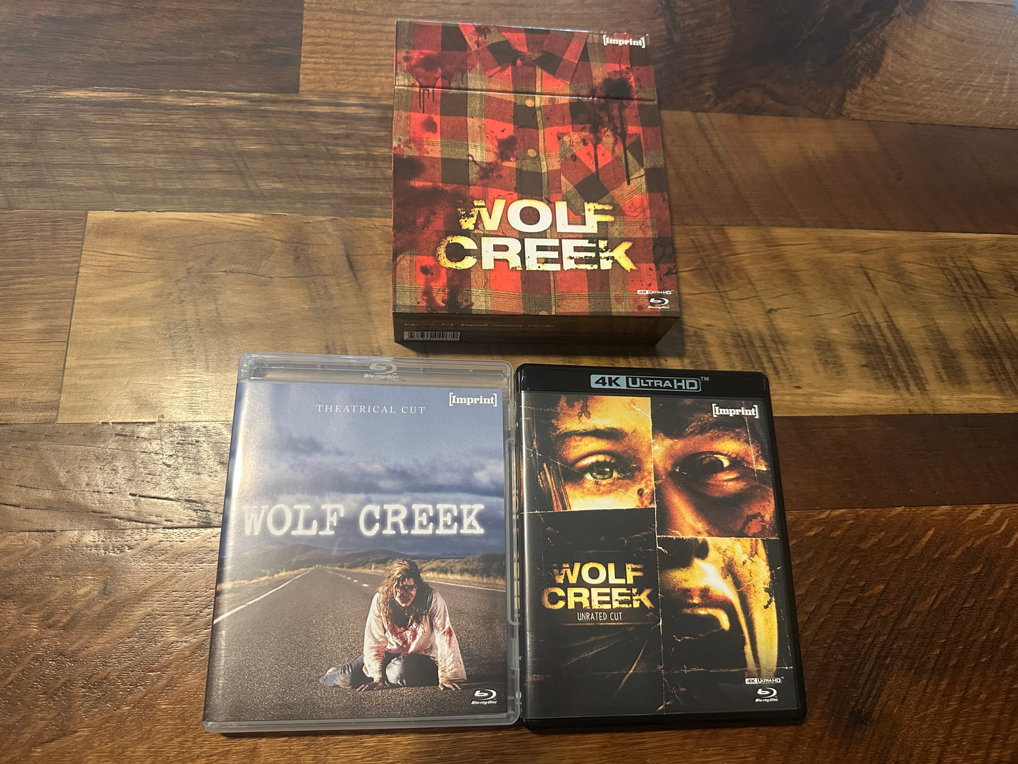 Wolf Creek (4K Ultra HD, Imprint, Boxset, 2005 Horror Classic)