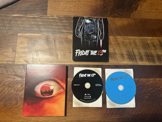 Friday the 13th (4K Ultra HD/Blu ray, Steelbook, Slipcover, 2 Disc)