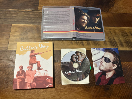 Cutter’s Way (Blu ray, Vinegar Syndrome Partner Label, Slipcover)