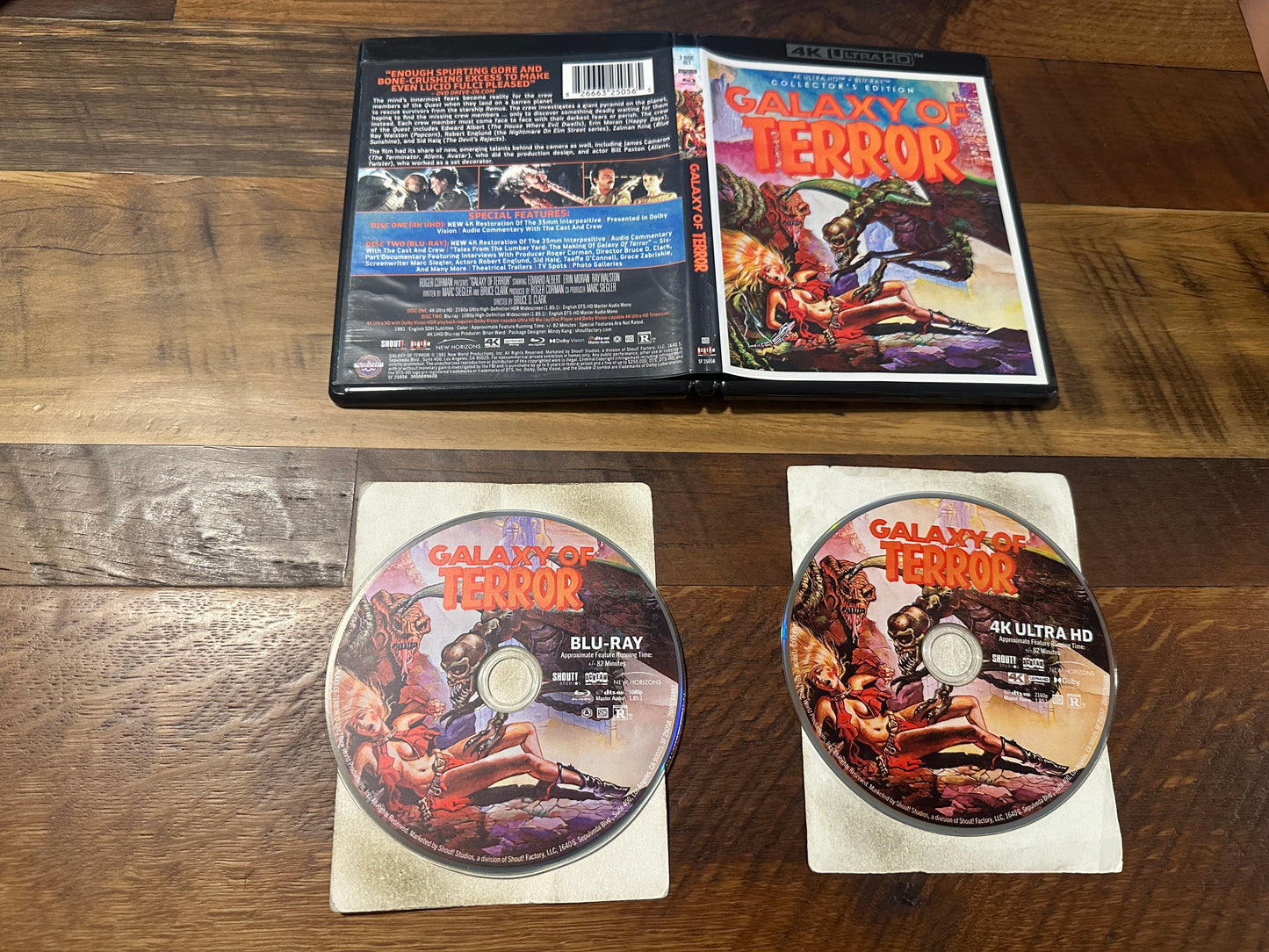 Galaxy of Terror (4K Ultra HD/Blu ray, Scream Factory, Collector’s Edition)