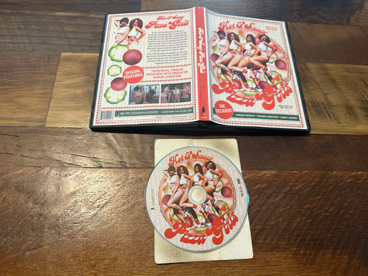 Hot & Saucy Pizza Girls (DVD, Vinegar Syndrome, 70’s Sleaze Classic, OOP)
