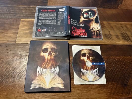 Cthulhu Mansion Blu ray*Vinegar Syndrome*OOP Slipcover*90's Horror*