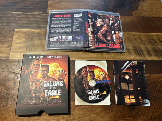 Talons of the Eagle Blu ray-Vinegar Syndrome-Slipcover-90’s Classic