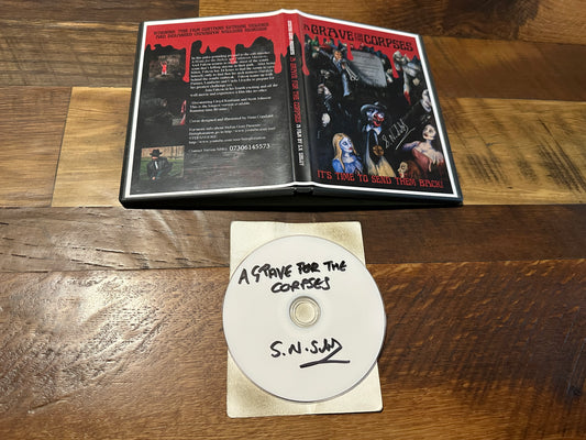 A Grave For the Corpses (DVD-R, Obscure Horror, Signed, Very Rare)