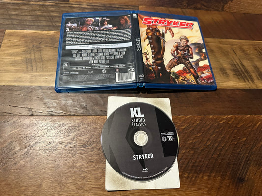 Stryker Blu ray-Kino Lorber-Kino Lorber-80’’s Classic-Widescreen-OOP