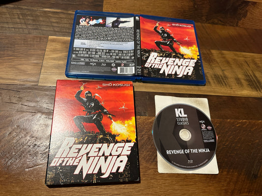 Revenge Of The Ninja (Blu ray, Kino Lorber, Slipcover, 80’s Classic)