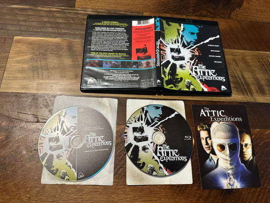 The Attic Expeditions Blu ray-Severin Films-2000 Horror-