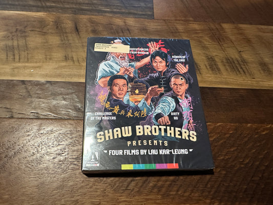 Shaw Brothers: Four Films By Lau Kar-Leung (Blu ray, Arrow Video, Slip, NEW)