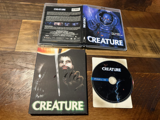 Creature (Blu ray, Vinegar Syndrome, Slipcover, 80’s Classic Horror)