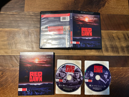 Red Dawn 4K Ultra HD/Blu ray-Shout Select-Slipcover-Collector’s Edition