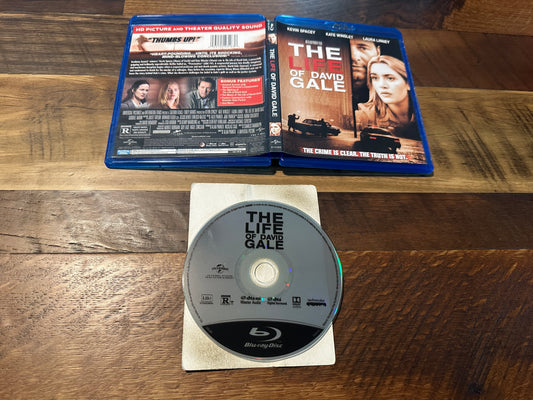 The Life Of David Gale Blu ray-Kevin Spacey Classic-Widescreen-