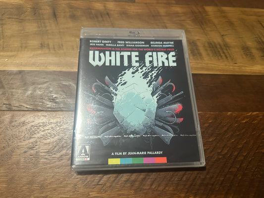 White Fire Blu ray-Arrow Video-Special Edition-80’s Classic-NEW/Sealed