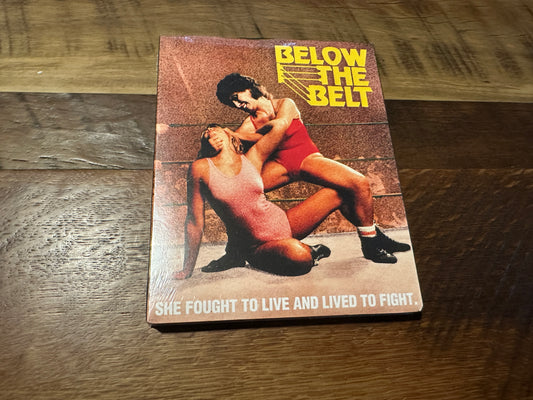 Below The Belt (Blu ray, Kino Lorber, Slipcover, 80’s Classic, NEW)