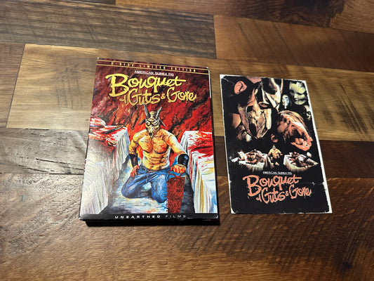 American Guinea Pig Bouquet Of Guts & Gore Blu ray-3 Disc Limited Edition-