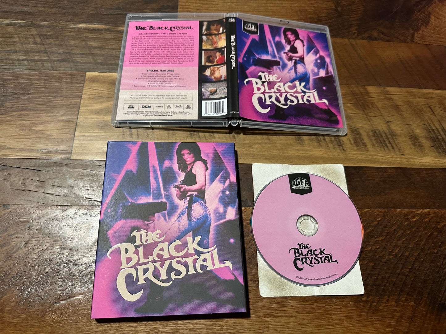 The Black Crystal Blu ray-Vinegar Syndrome Partner Label-Slipcover-