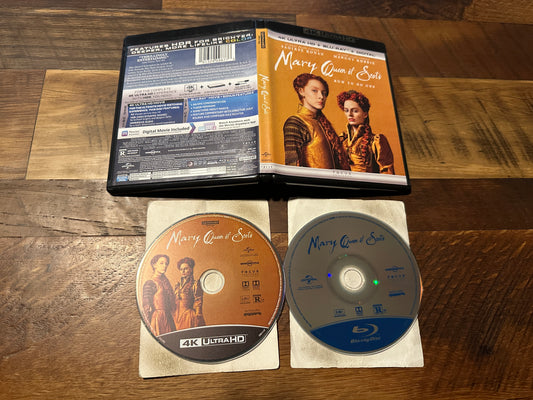 Mary Queen of Scots (4K Ultra HD/Blu ray, Universal, No Digital)
