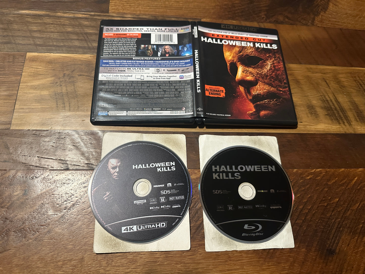 Halloween Kills (4K Ultra HD/Blu ray, Universal, Extended Cut, No Digital)