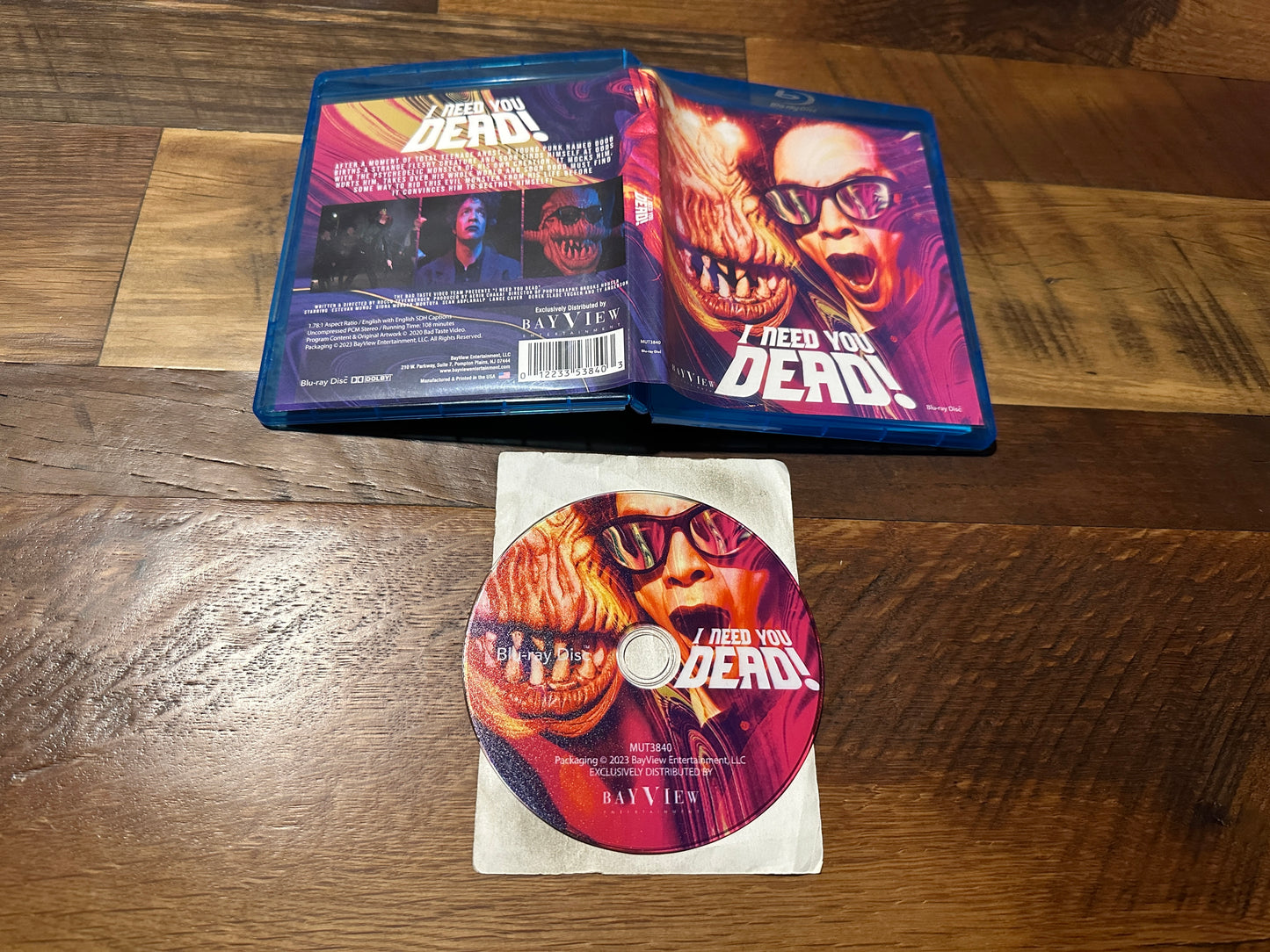 I Need You Dead! (Blu ray, Bay View Entertainment, Obscure Horror)