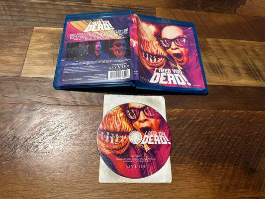 I Need You Dead! (Blu ray, Bay View Entertainment, Obscure Horror)