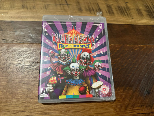 Killer Klowns From Outer Space Blu ray-Region B-Arrow Video-NEW