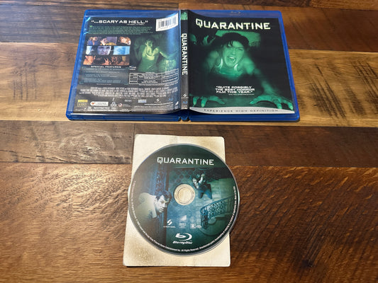 Quarantine (Blu ray, Sony Pictures,  2009 Horror, Widescreen)