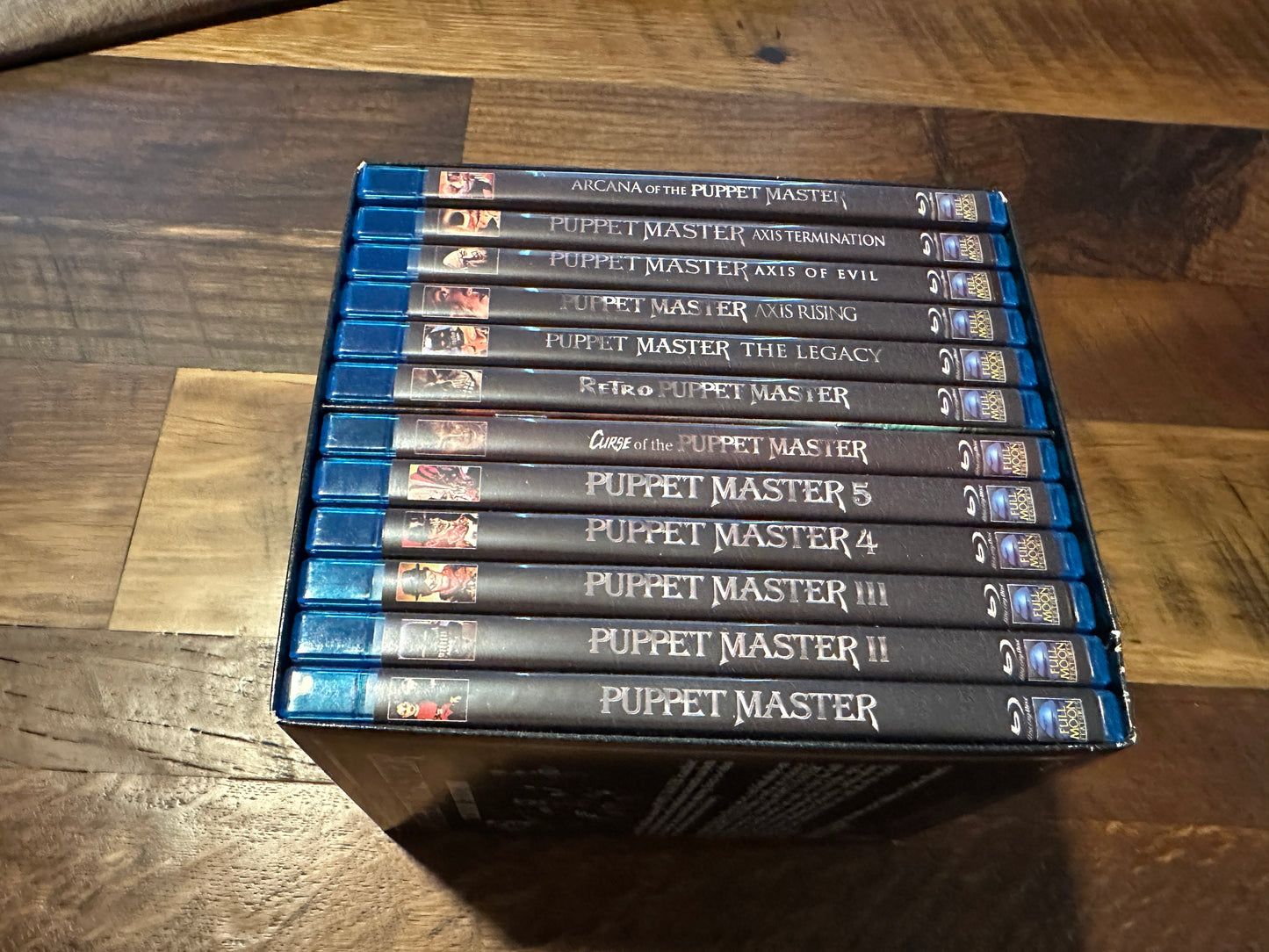 Puppet Master 12 Blu ray Collection, Full Moon, Boxset, Classic Horror