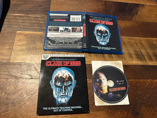 Class of 1999 Blu ray-Vestron Video-Slipcover-Collector Series-